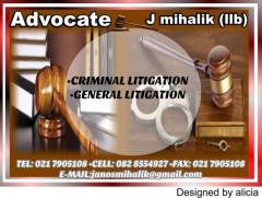 Advocate J mihalik (llb)