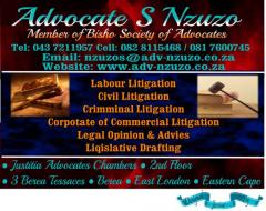 Advocate S Nzuzo
