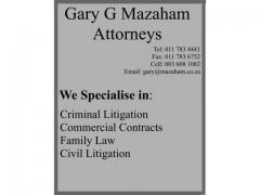 Gary G Mazaham Attorneys