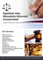 Kgohlishi Abie Mamabolo Attorneys incorporated