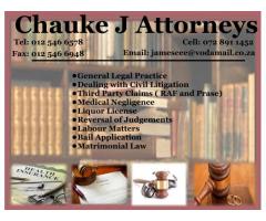 Chauke J  Attorneys