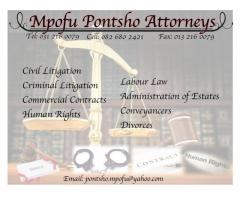 Mpofu Pontsho Attorney's
