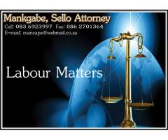 Mankgabe, Sello Attorney
