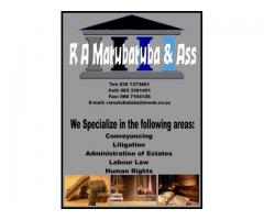 R A Matubatuba and Associates