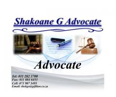 Shakoane G Advocate