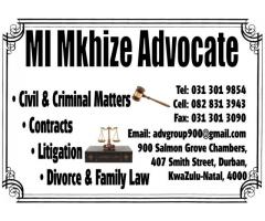 MI Mkhize Advocate