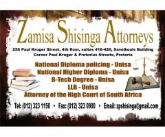 Zamisa Shisinga Attorneys