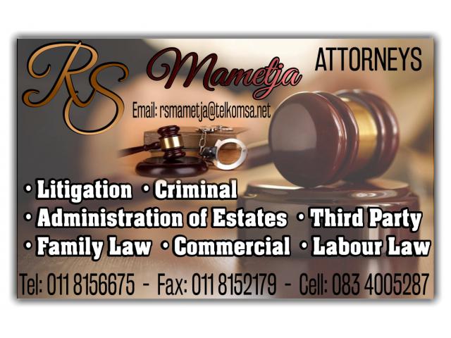 RS Mametja Attorneys