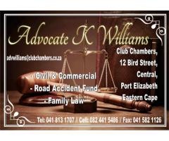 Advocate K Williams