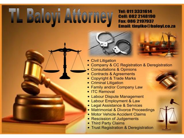 TL Baloyi Attorney