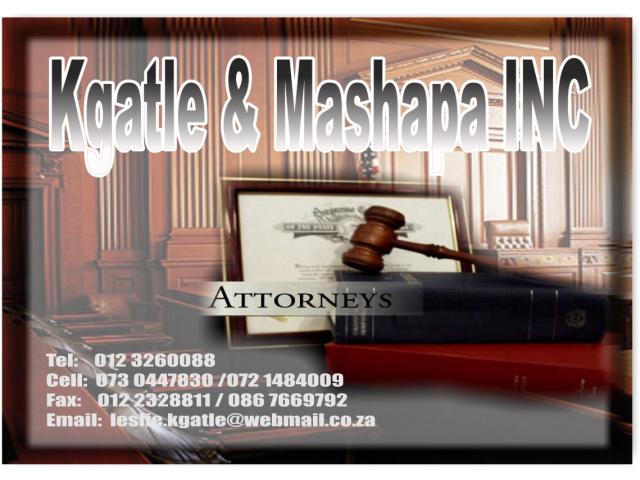 Kgatle & Mashapa INC