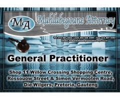 Mahlabegoane Attorney