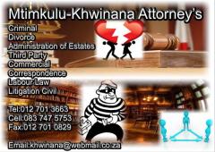 Mtimkulu-Khwinana Attorneys