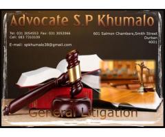 Advocate S.P Khumalo