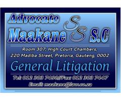 Advocate S S Maakane S.C