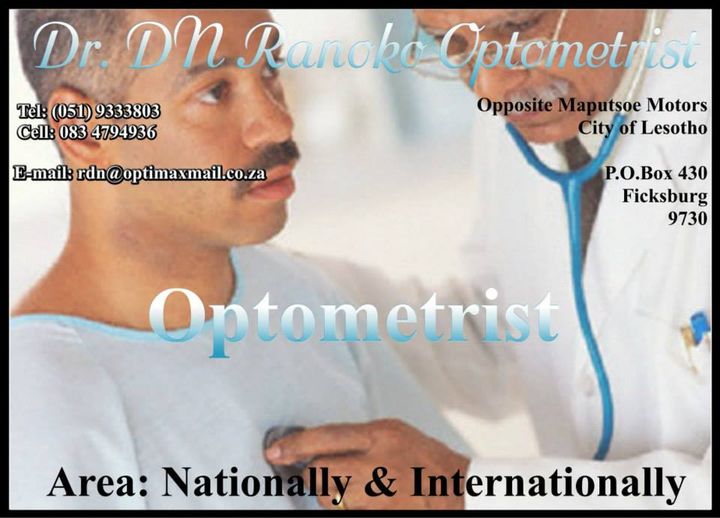 Dr DN Ranoko Optometrist