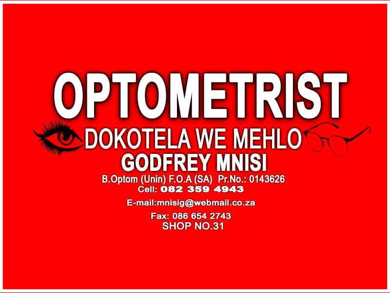 Godfrey Mnisi Optometrist